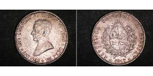 1 Peso Uruguay (1825 - ) Silver 