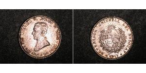 1 Peso Uruguay (1825 - ) Silver 