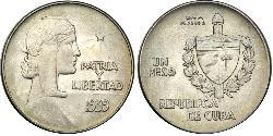 1 Peso Cuba  