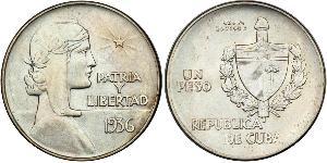 1 Peso Cuba  