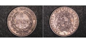1 Peso 乌拉圭 銀 
