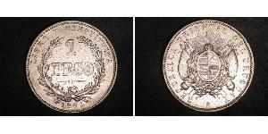 1 Peso 乌拉圭 銀 