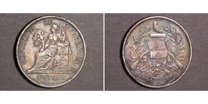 1 Peso 危地马拉 銀 
