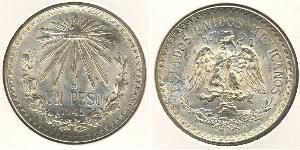 1 Peso 墨西哥 銀 