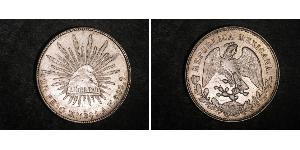 1 Peso 墨西哥 銀 