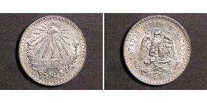 1 Peso 墨西哥 銀 