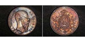 1 Peso 墨西哥第二帝國 (1864 - 1867) 銀 Maximilian I of Mexico (1832 - 1867)