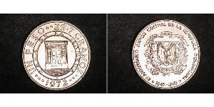 1 Peso 多明尼加 銀 