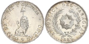 1 Peso 巴拉圭 銀 