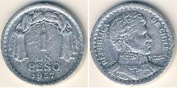1 Peso 智利 铝 