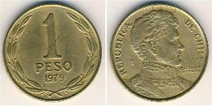 1 Peso 智利 黃銅 