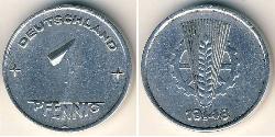 1 Pfennig Germania Alluminio 