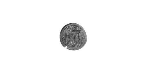 1 Pfennig Prince-Bishopric of Bamberg (1245–1802) Argent 
