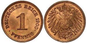 1 Pfennig Alemania Cobre 