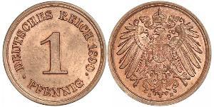 1 Pfennig Germany Copper 