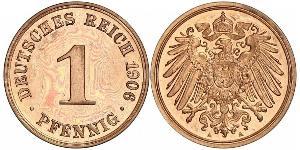 1 Pfennig Germany Copper 