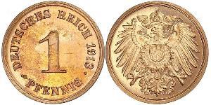 1 Pfennig Deutschland Kupfer 