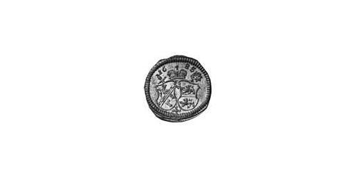 1 Pfennig Obispado Principesco de Bamberg (1245–1802) Plata 