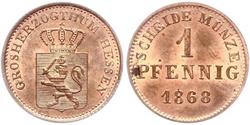 1 Pfennig Granducato d