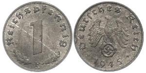 1 Pfennig Alemania nazi (1933-1945) Zinc 