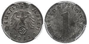 1 Pfennig Alemania nazi (1933-1945) Zinc 