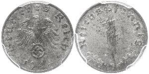 1 Pfennig Alemania nazi (1933-1945) Zinc 