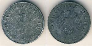 1 Pfennig Troisième Reich (1933-1945) Zinc 
