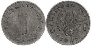 1 Pfennig 納粹德國 (1933 - 1945) Zinc 