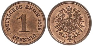 1 Pfennig Alemania  