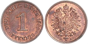 1 Pfennig Alemania  