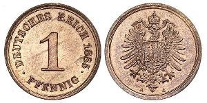 1 Pfennig Allemagne  