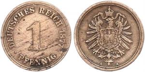 1 Pfennig Deutschland  
