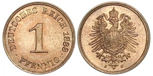 1 Pfennig Deutschland  