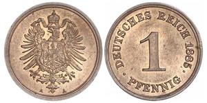 1 Pfennig Deutschland  