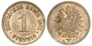 1 Pfennig Deutschland  