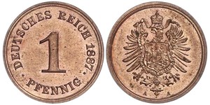 1 Pfennig Germania  