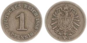 1 Pfennig Germania  