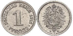 1 Pfennig Germania / Impero tedesco (1871-1918)  