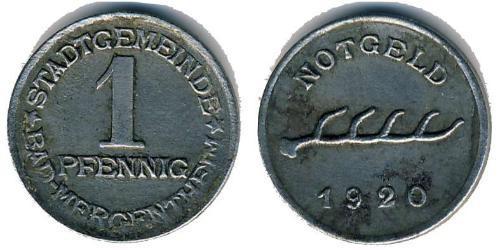 1 Pfennig Germany  