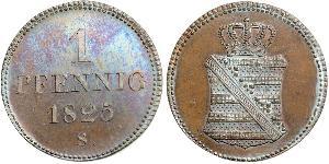1 Pfennig Stati federali della Germania  