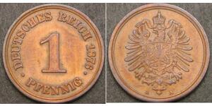 1 Pfennig 德国  