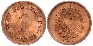 1 Pfennig 德国  