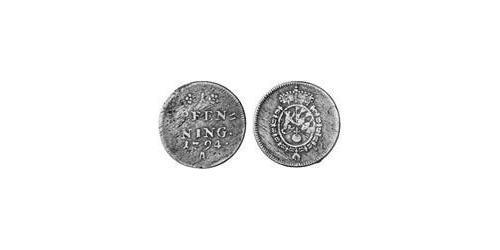 1 Pfennig Electorate of Bavaria (1623 - 1806) 銅 