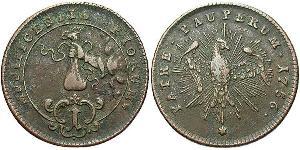 1 Pfennig 奥地利历史 (1156 - 1806) 銅 