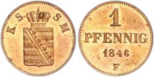 1 Pfennig 联邦州 (德国) 銅 
