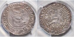 1 Pfundner Австрия Серебро Фердинанд I император Священной Римской империи (1503-1564)