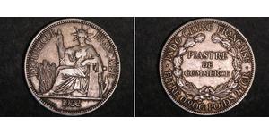 1 Piastre Indochine française (1887-1954) Argent 