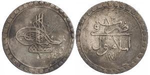 1 Piastre Impero ottomano (1299-1923) Argento Mustafa III (1757 - 1774)