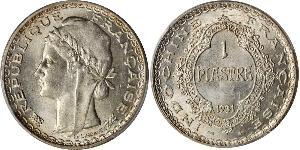 1 Piastre Indochina francesa (1887-1954) Plata 