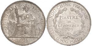 1 Piastre French Indochina (1887-1954) Silver 